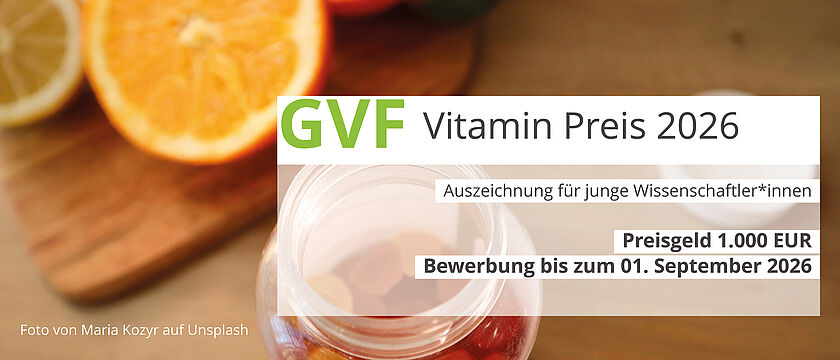 GVF Vitamin Preis 2026 GVF Vitamin Preis 2026